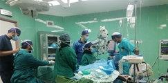 بهره برداری از دستگاه پیشرفته جراحی آب مروارید در بیمارستان استهبان