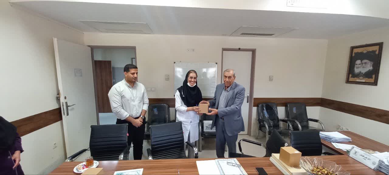 تقدیر رئیس نظام پزشکی استهبان از پزشکان بیمارستان استهبان