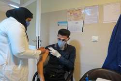 اجرای طرح واکسیناسیون آنفلوانزا گروه های پر خطر بیمارستان امام خمینی (ره) استهبان