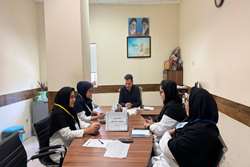 نشست هم اندیشی حمایت از بیماران کلیوی در بیمارستان استهبان برگزار شد