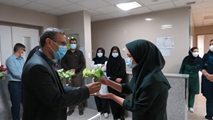 قدردانی از پزشکان بیمارستان امام خمینی(ره) استهبان به مناسبت روز پزشک