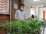 استقبال از بهار در بیمارستان استهبان