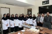 تجلیل از سوپروایزرها و سرپرستاران بخش‌های درمانی بیمارستان استهبان به مناسبت روز پرستار