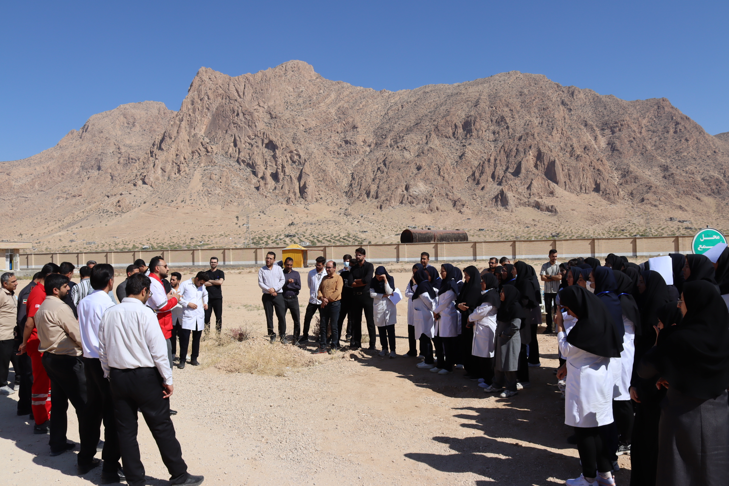 مانور واکنش در شرایط اضطراری در بیمارستان استهبان